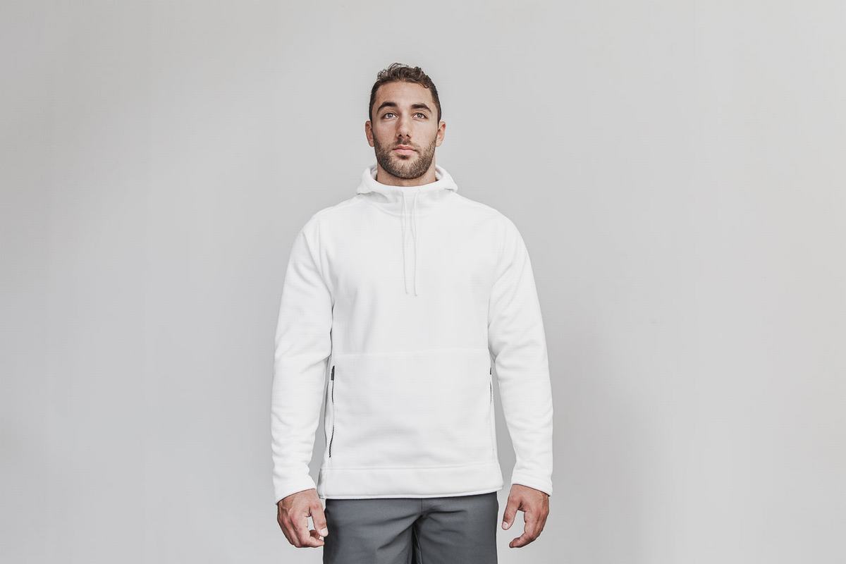 Sweat À Capuche Nobull Arctic Homme Blanche | PF1039872