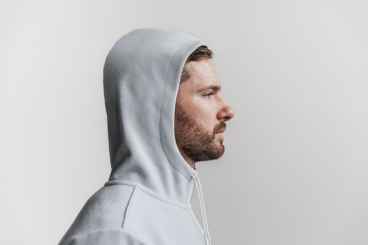 Sweat À Capuche Nobull Arctic Homme Grise | CT5914708