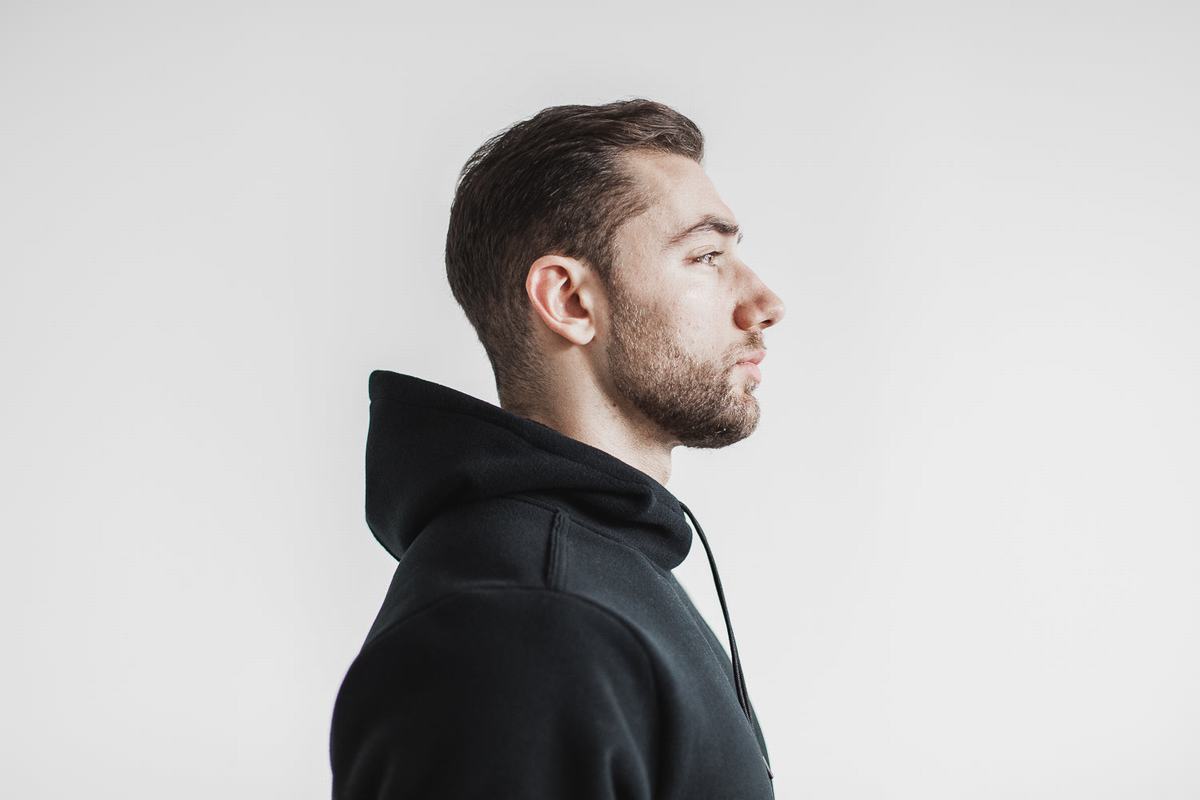 Sweat À Capuche Nobull Arctic Homme Noir | OQ1798524