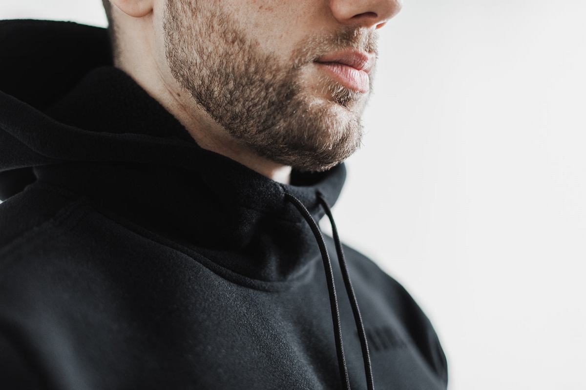Sweat À Capuche Nobull Arctic Homme Noir | OQ1798524