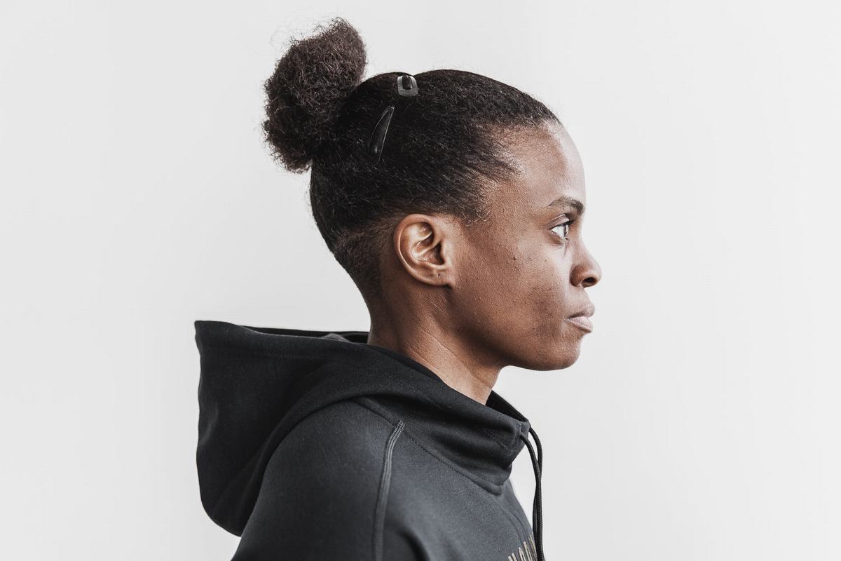Sweat À Capuche Nobull Crossfit Games® 2022 Femme Noir | EP0314258