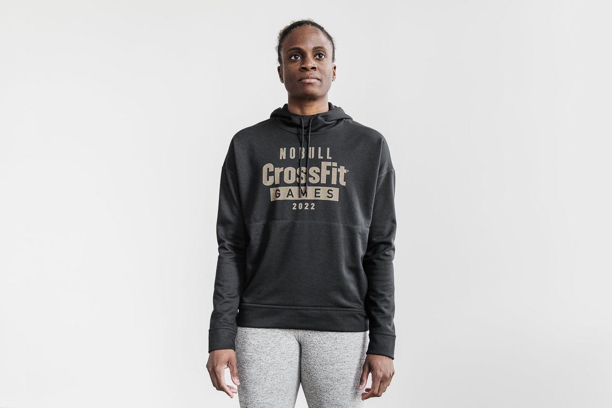 Sweat À Capuche Nobull Crossfit Games® 2022 Femme Noir | EP0314258