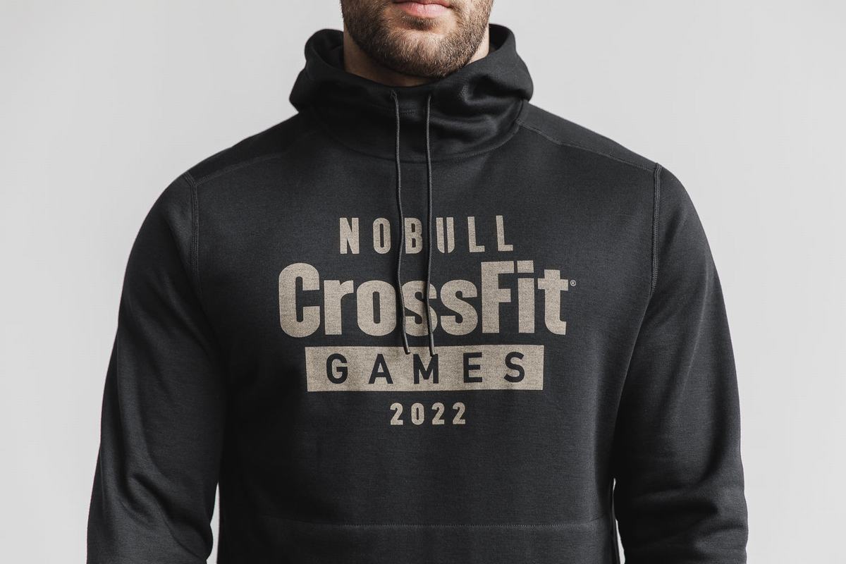 Sweat À Capuche Nobull Crossfit Games® 2022 Homme Noir | WV2165394