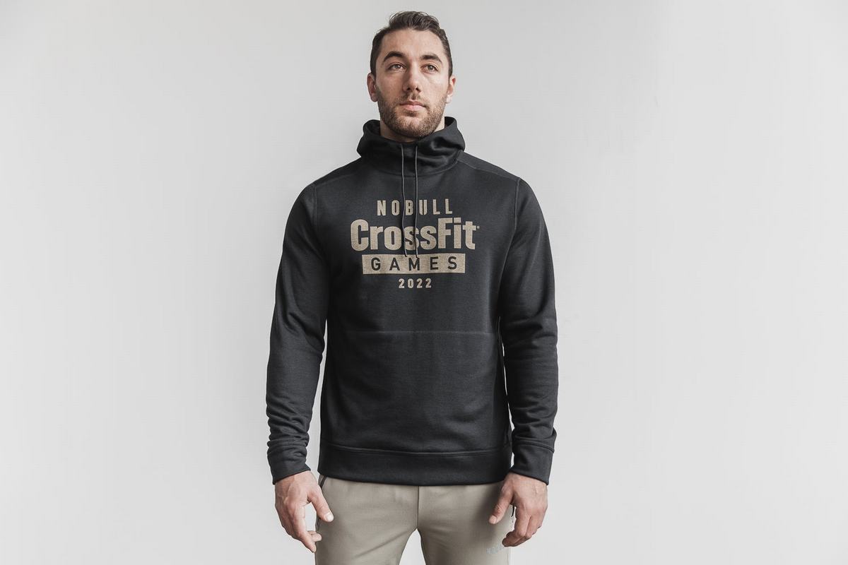 Sweat À Capuche Nobull Crossfit Games® 2022 Homme Noir | WV2165394