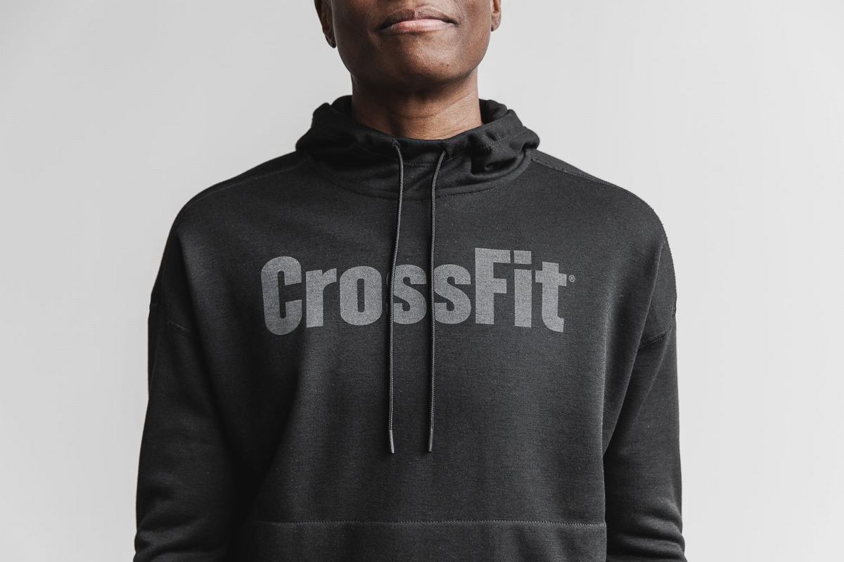 Sweat À Capuche Nobull Crossfit® Femme Noir | LS8956041