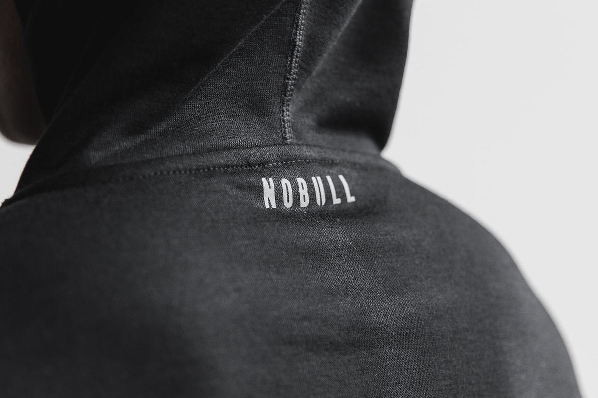 Sweat À Capuche Nobull Crossfit® Femme Noir | LS8956041