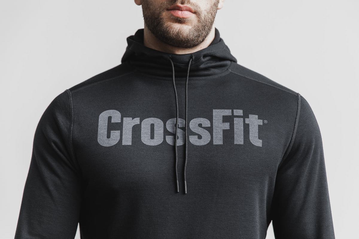Sweat À Capuche Nobull Crossfit® Homme Noir | IF8503716
