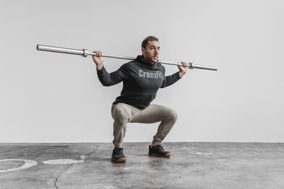 Sweat À Capuche Nobull Crossfit® Homme Noir | IF8503716