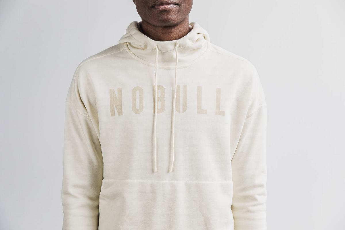 Sweat À Capuche Nobull Femme Blanche | US5738102