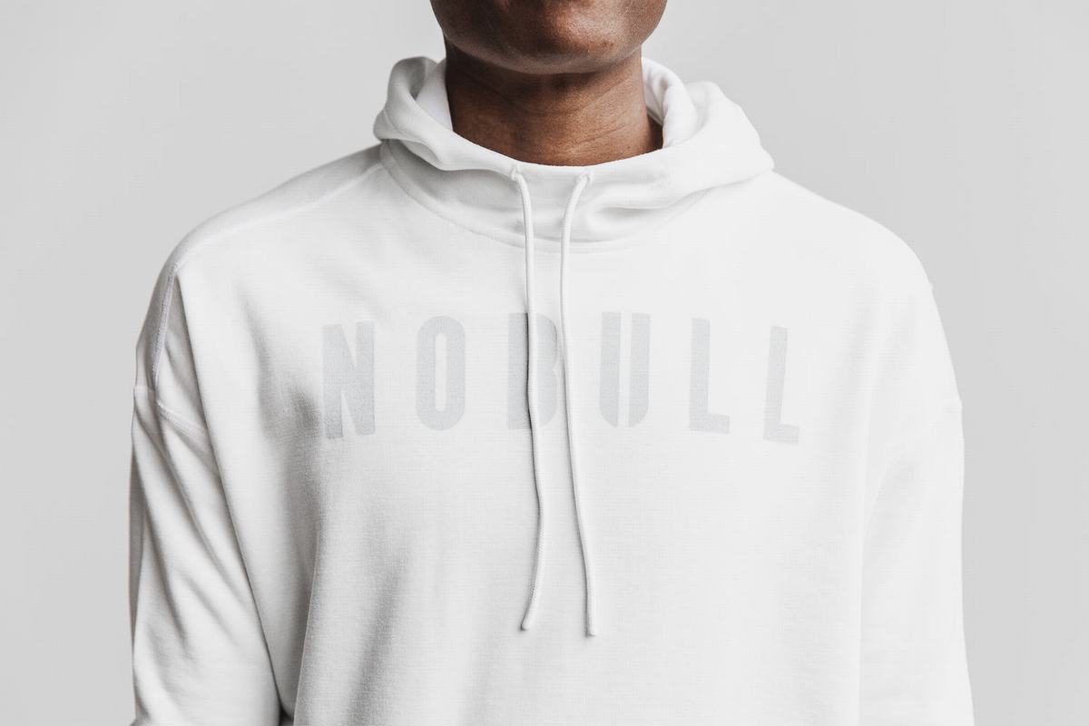 Sweat À Capuche Nobull Femme Blanche | WM1702896