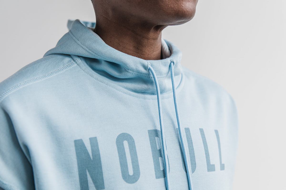 Sweat À Capuche Nobull Femme Bleu | UD0419682