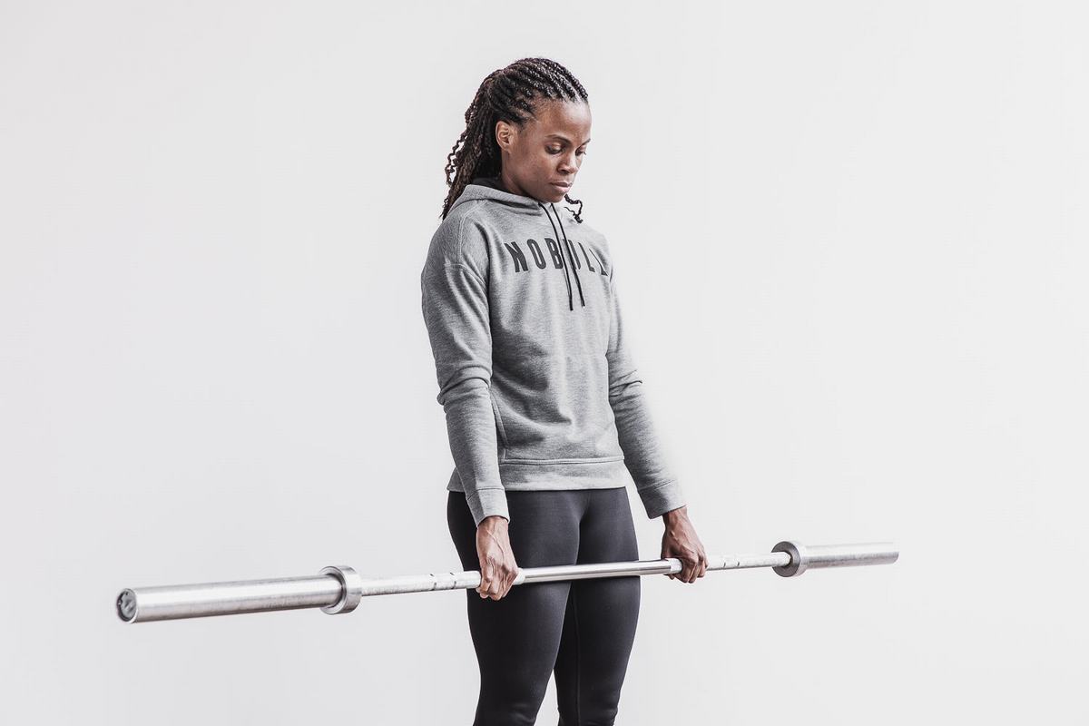 Sweat À Capuche Nobull Femme Grise | RV5730829