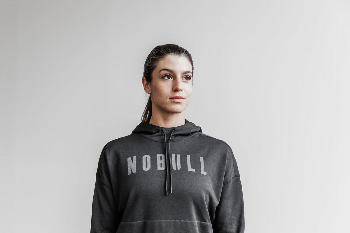 Sweat À Capuche Nobull Femme Noir | FC7940153