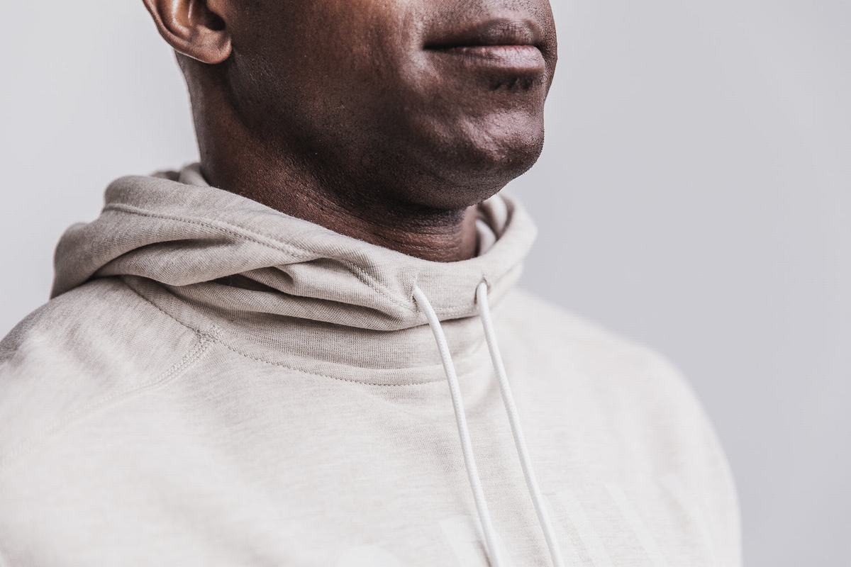 Sweat À Capuche Nobull Homme Beige | KN9835710