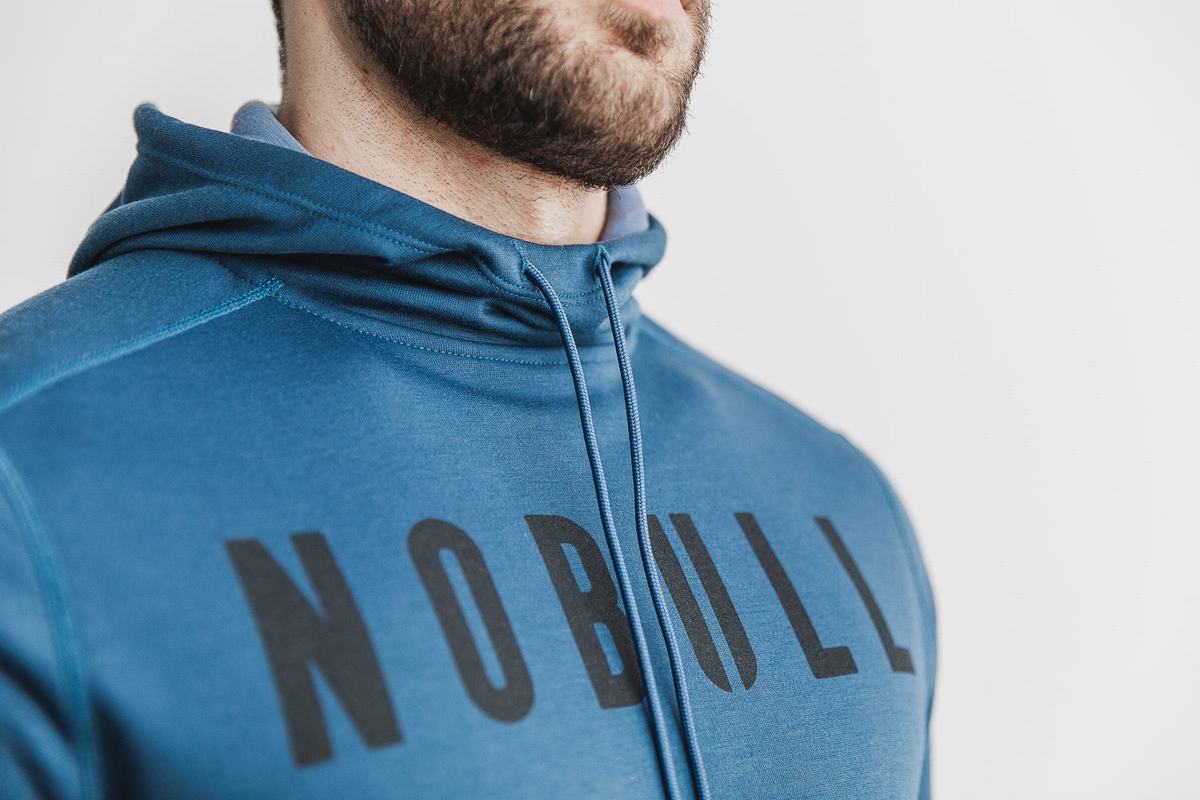 Sweat À Capuche Nobull Homme Blanche | UG4263871