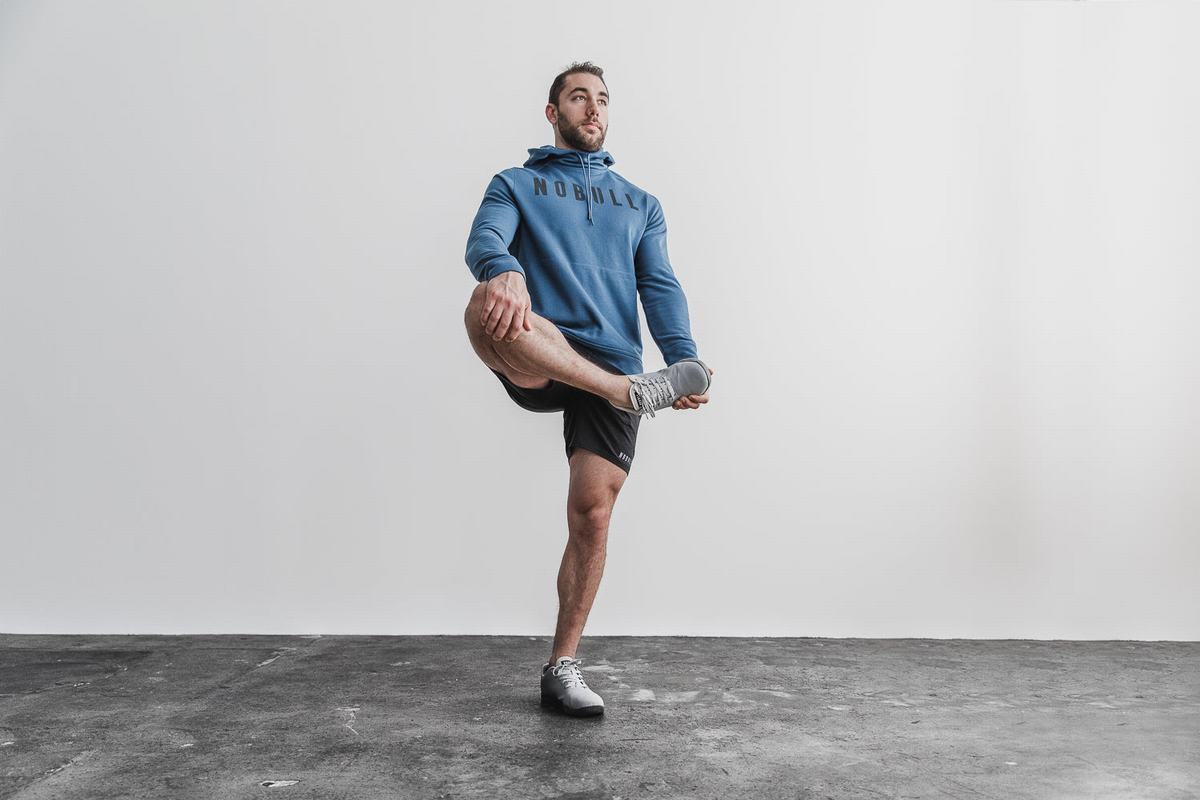 Sweat À Capuche Nobull Homme Blanche | UG4263871