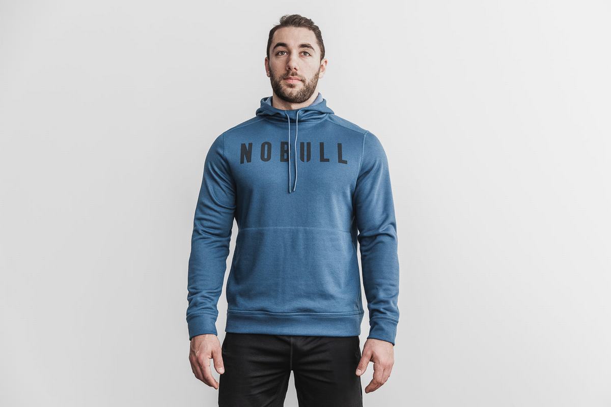 Sweat À Capuche Nobull Homme Blanche | UG4263871