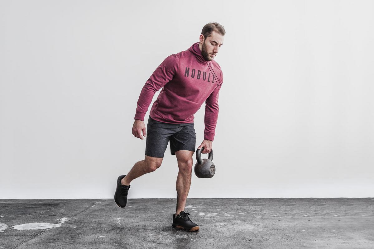 Sweat À Capuche Nobull Homme Blanche | ZS4167305