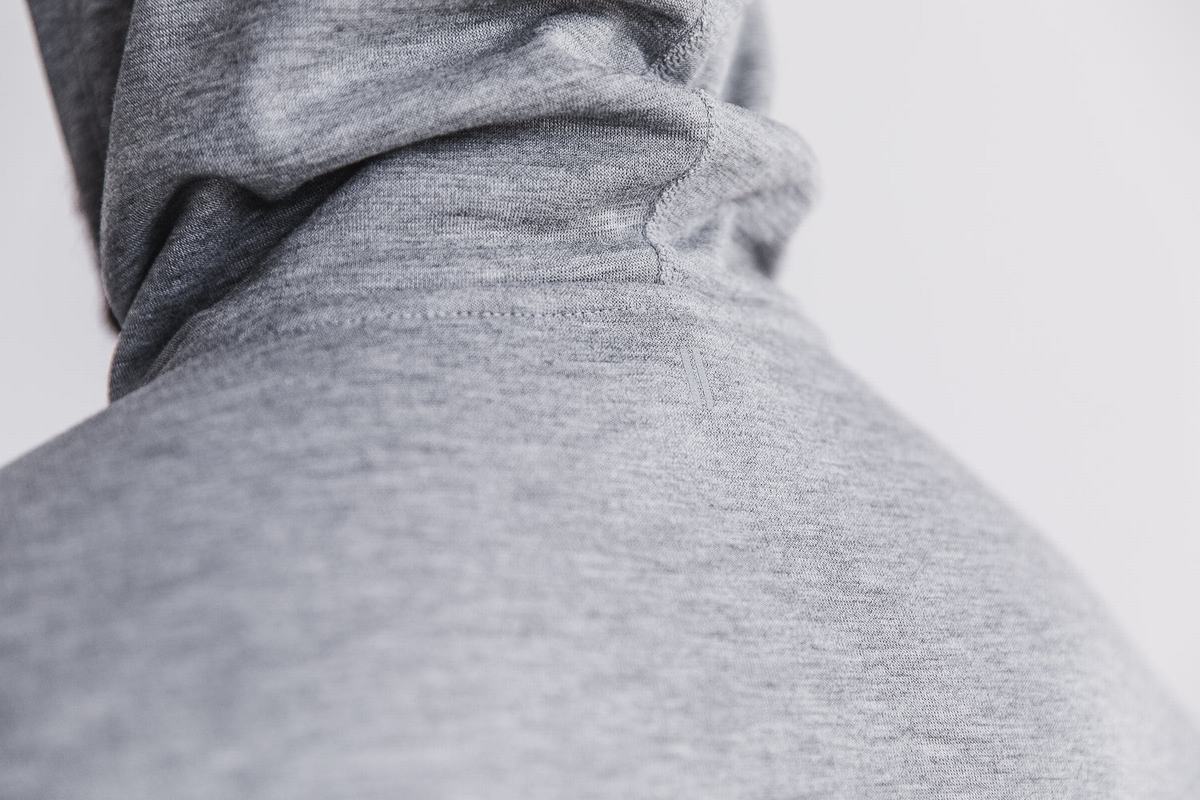 Sweat À Capuche Nobull Homme Grise | AO1395076