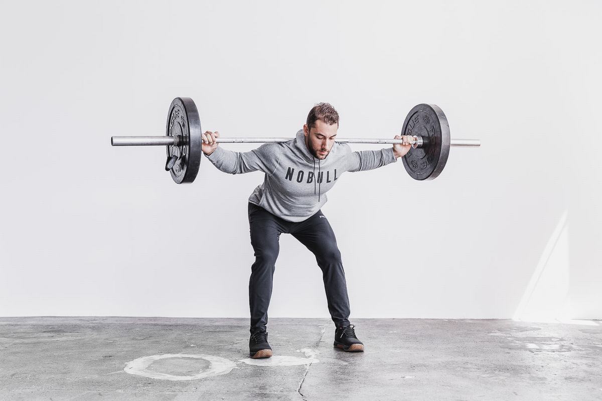 Sweat À Capuche Nobull Homme Grise | AO1395076