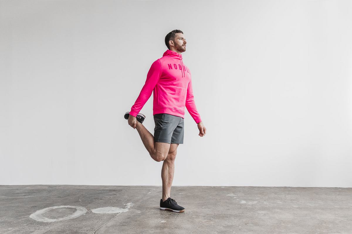 Sweat À Capuche Nobull Neon Homme Rose | VR1789564