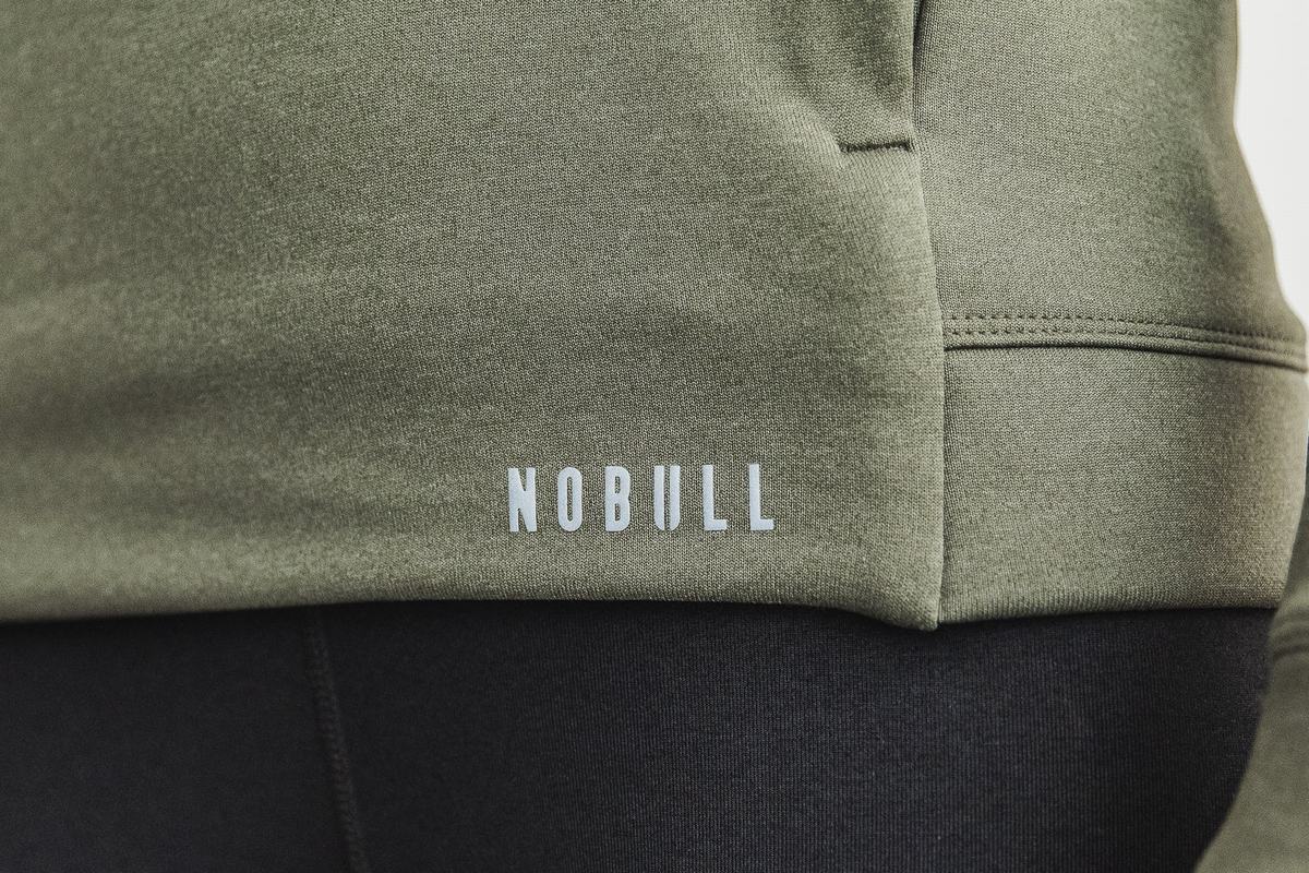 Sweat À Capuche Nobull Performance Femme Vert | AF0193746