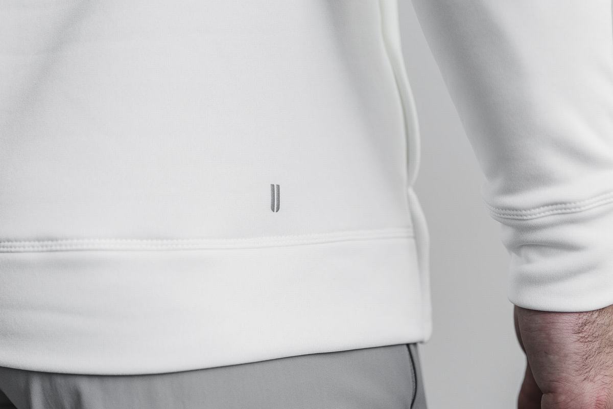 Sweat À Capuche Nobull Performance Homme Blanche | LV5903427