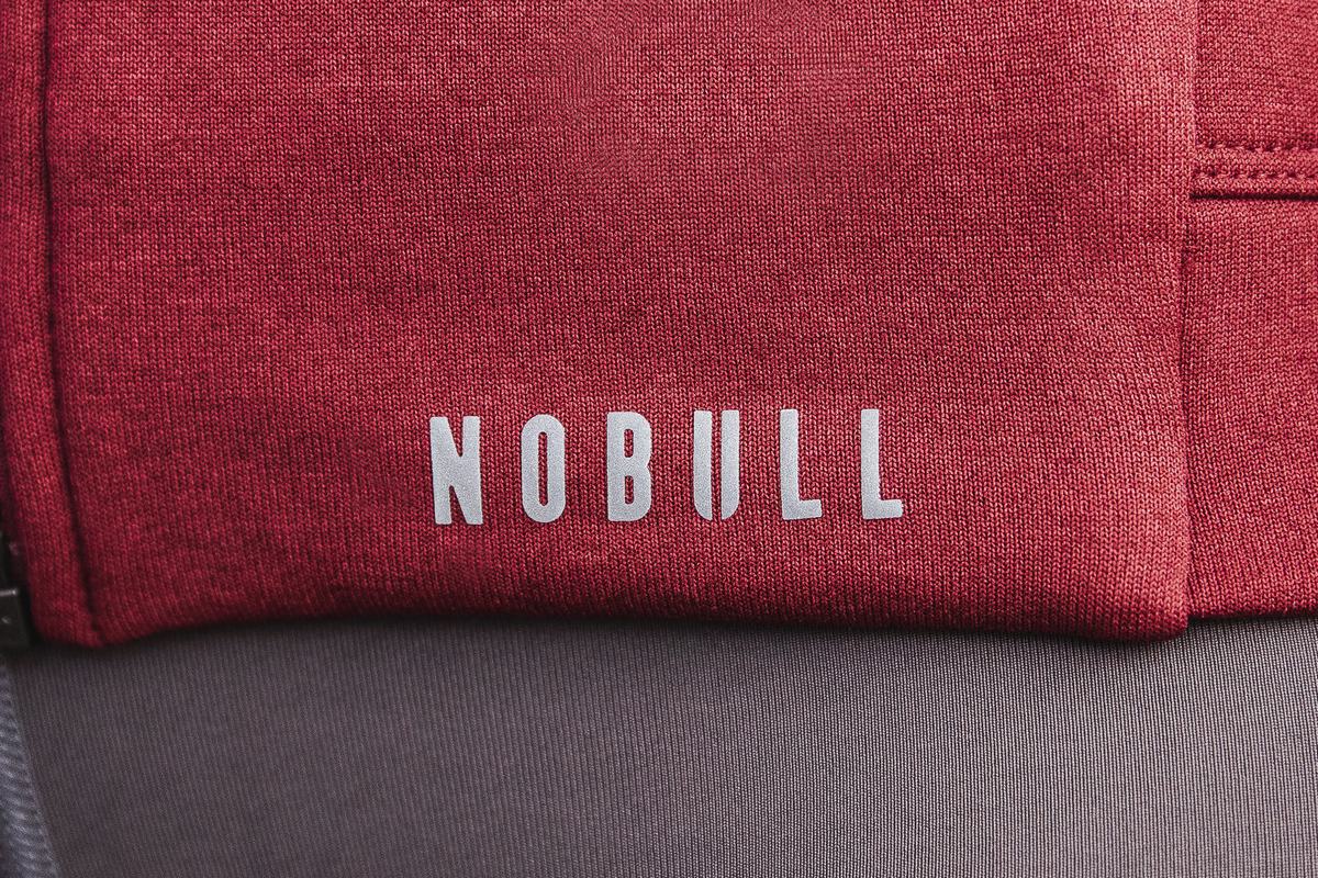 Sweat À Capuche Nobull Performance Zip-up Femme Grise Bleu | IK3268047