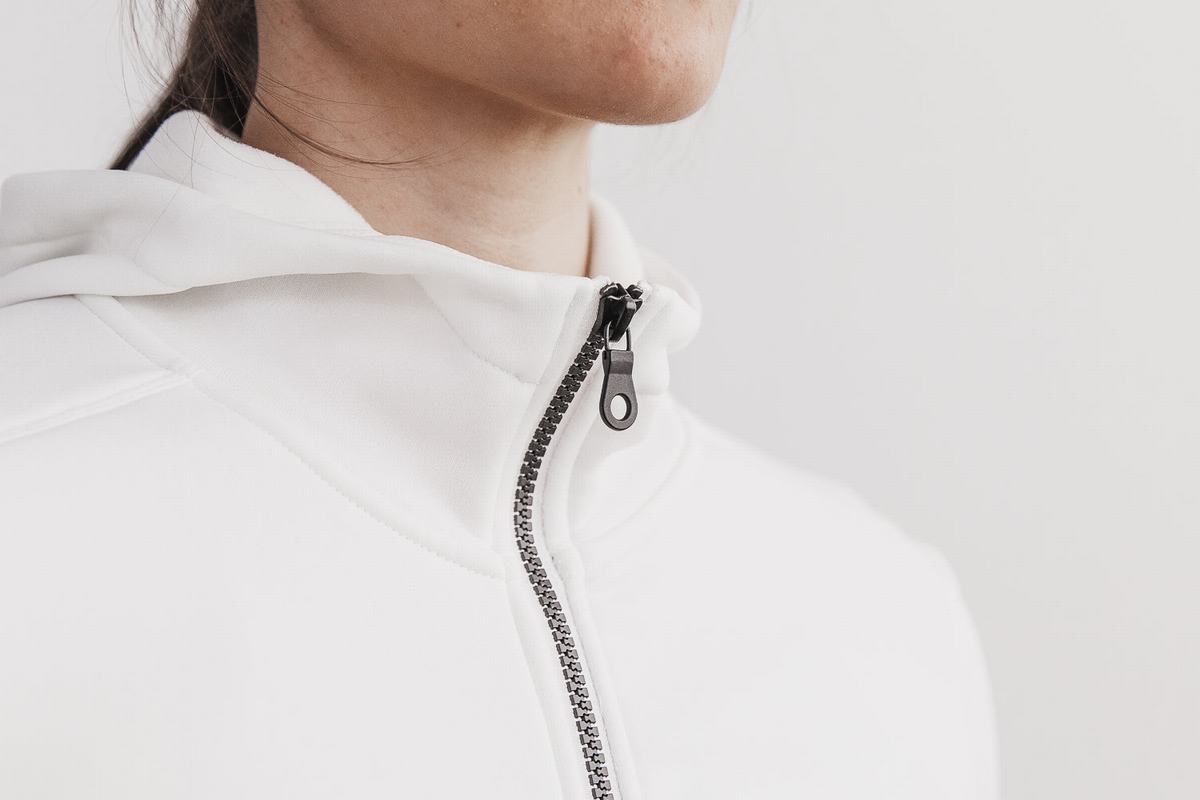 Sweat À Capuche Nobull Performance Zip-up Femme Cafe | WO4092765