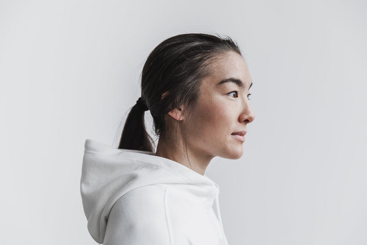 Sweat À Capuche Nobull Wodapalooza Femme Blanche | FO4965721