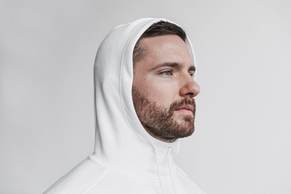 Sweat À Capuche Nobull Wodapalooza Homme Blanche | MS6582307