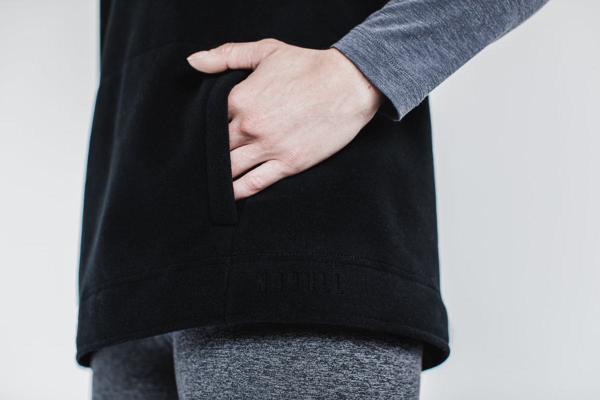 Sweatshirt Nobull Arctic Sans Manches Cowl Femme Noir | VK4293517