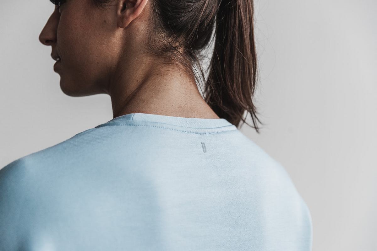 Sweatshirt Nobull Crew Femme Bleu | OA8491503