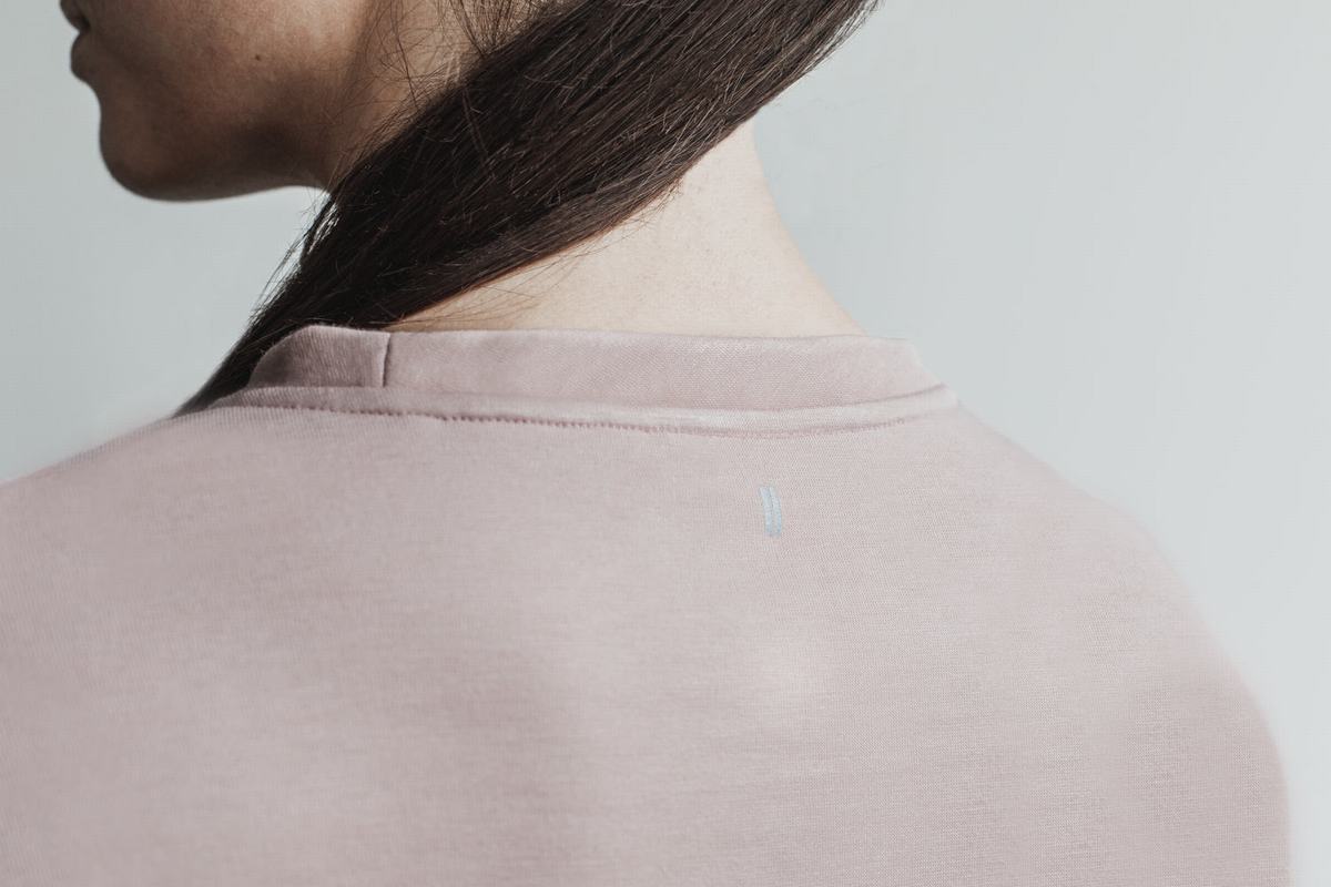 Sweatshirt Nobull Crew Femme Rose | GI4159672