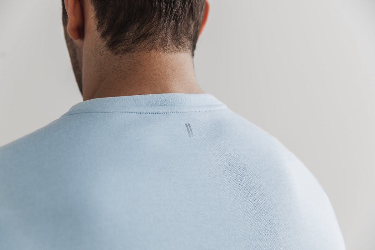 Sweatshirt Nobull Crew Homme Bleu | BU9532184