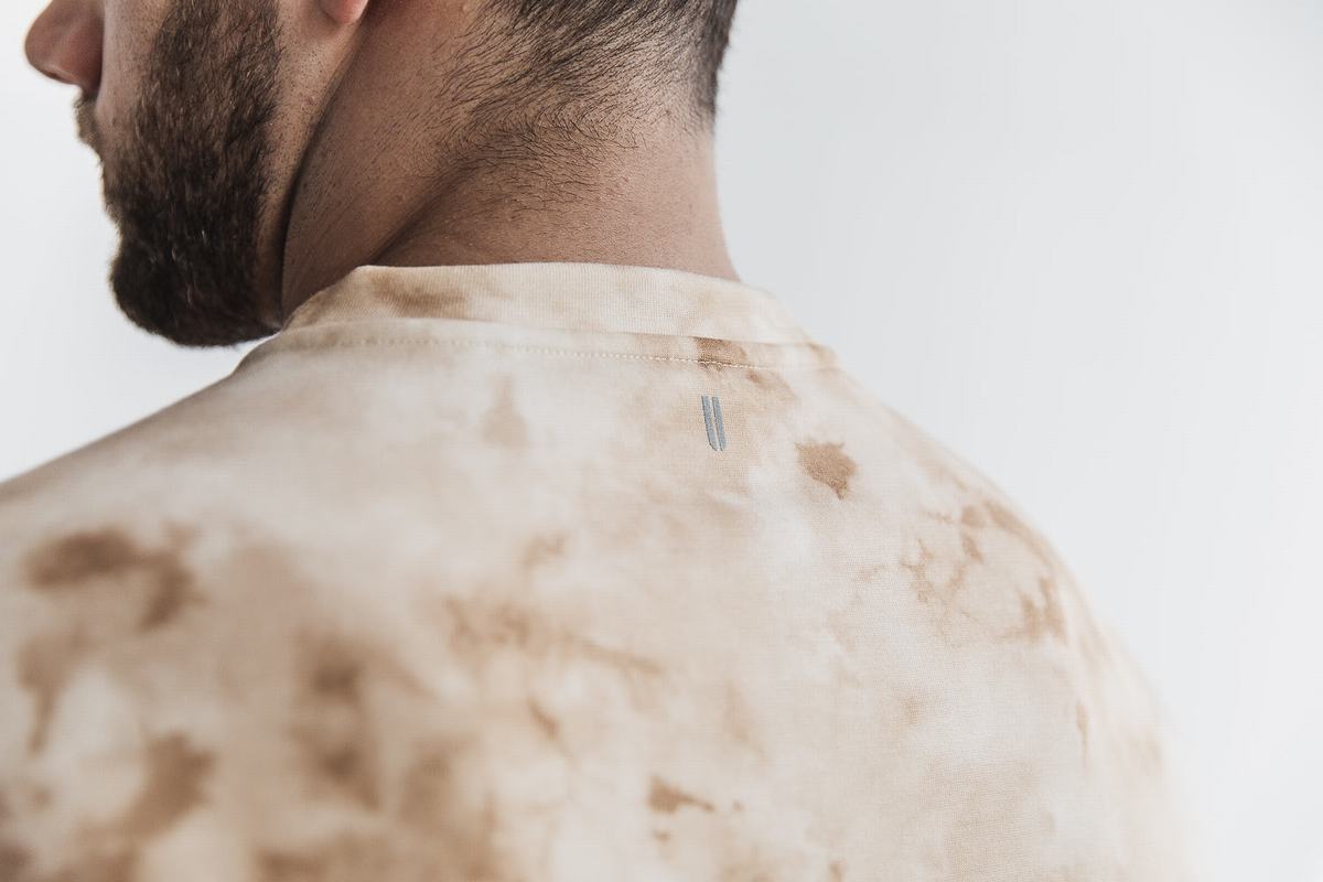 Sweatshirt Nobull Crew Tie-Dye Homme Blanche | VH6719480