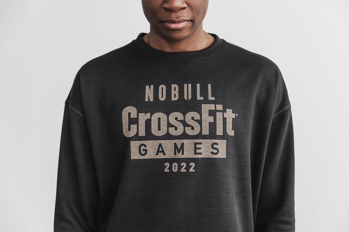 Sweatshirt Nobull Crossfit Games® 2022 Crew Femme Noir | NO8176523