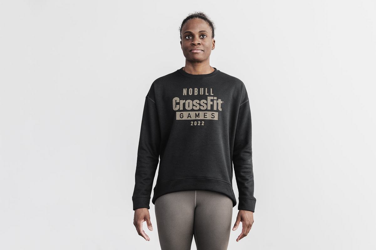 Sweatshirt Nobull Crossfit Games® 2022 Crew Femme Noir | NO8176523