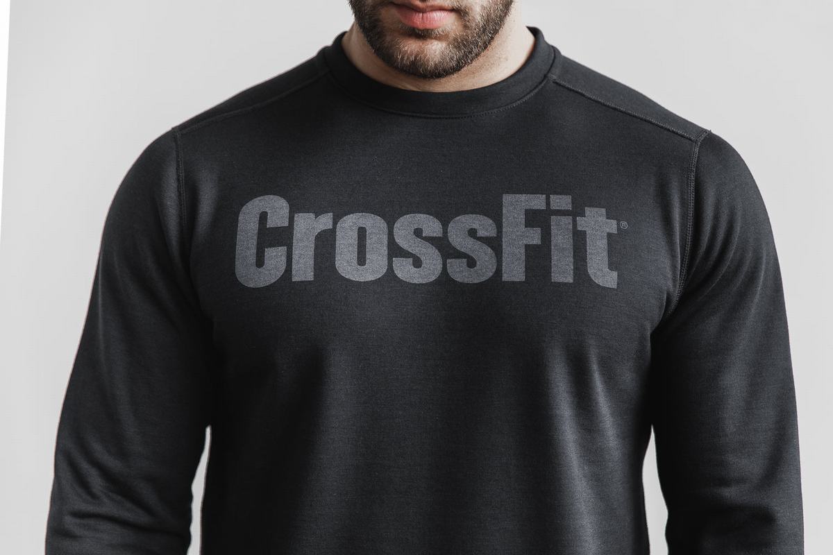 Sweatshirt Nobull Crossfit® Crew Homme Noir | DT5348127