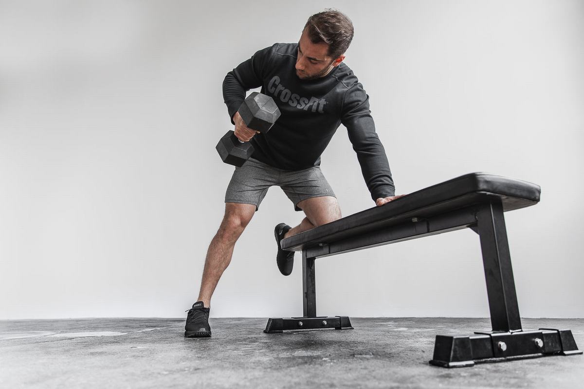 Sweatshirt Nobull Crossfit® Crew Homme Noir | DT5348127