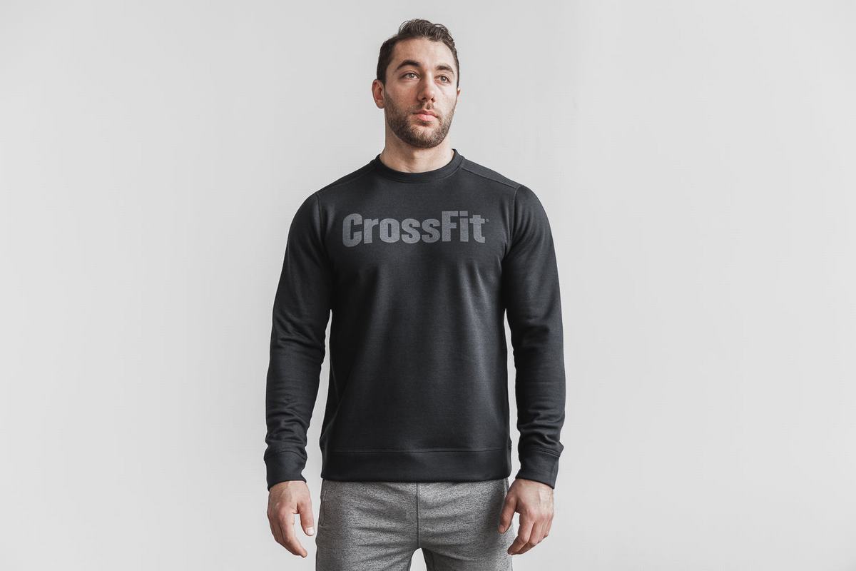 Sweatshirt Nobull Crossfit® Crew Homme Noir | DT5348127