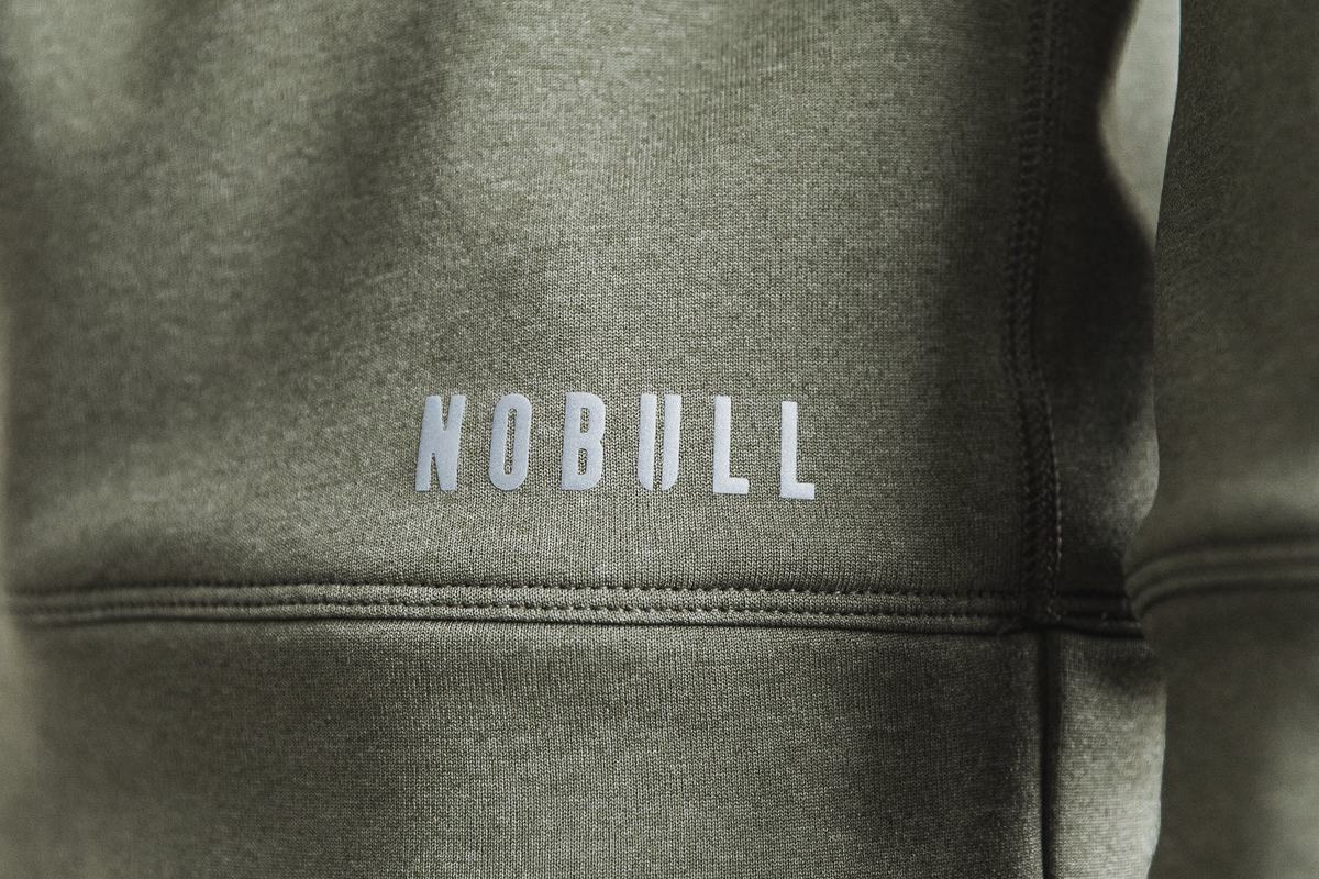 Sweatshirt Nobull Performance Crew Homme Vert | DQ5347168