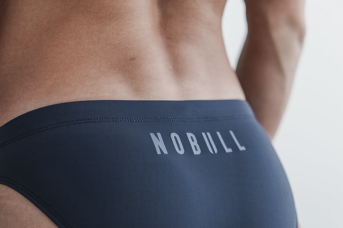 Swim Bottom Nobull Femme Bleu Marine | BU5134279