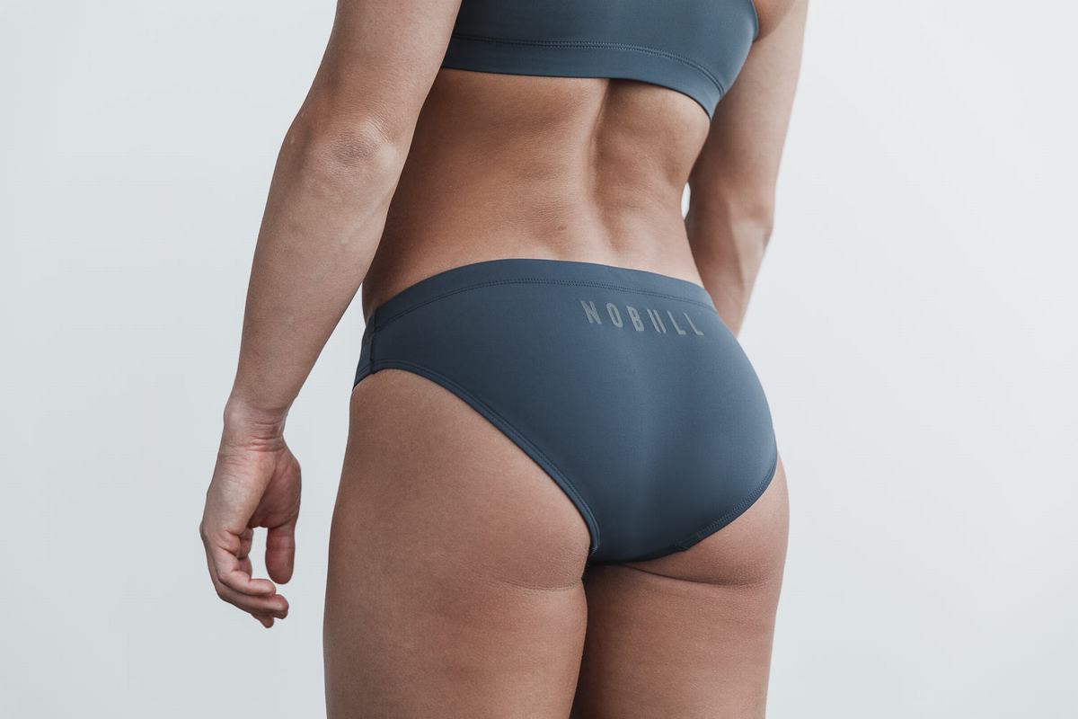 Swim Bottom Nobull Femme Grise Foncé | JF2905174