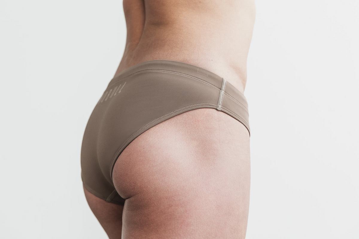 Swim Bottom Nobull Femme Marron | CY2946587