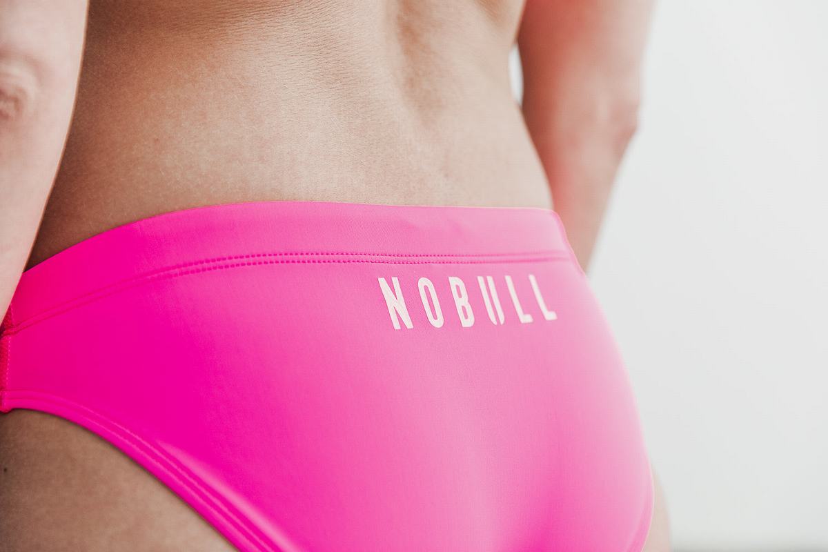 Swim Bottom Nobull Neon Femme Rose | YK8052716