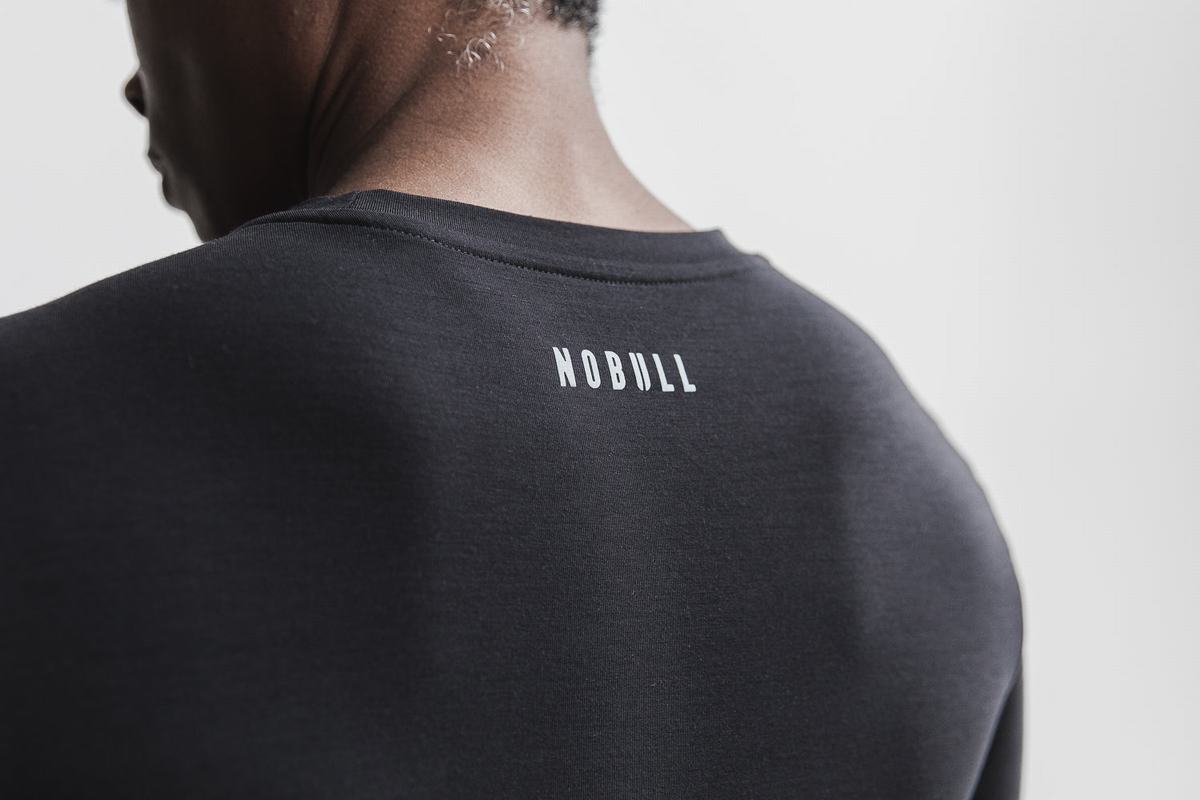 T-Shirt Manche Longue Nobull Crossfit® Femme Noir | AR8513279