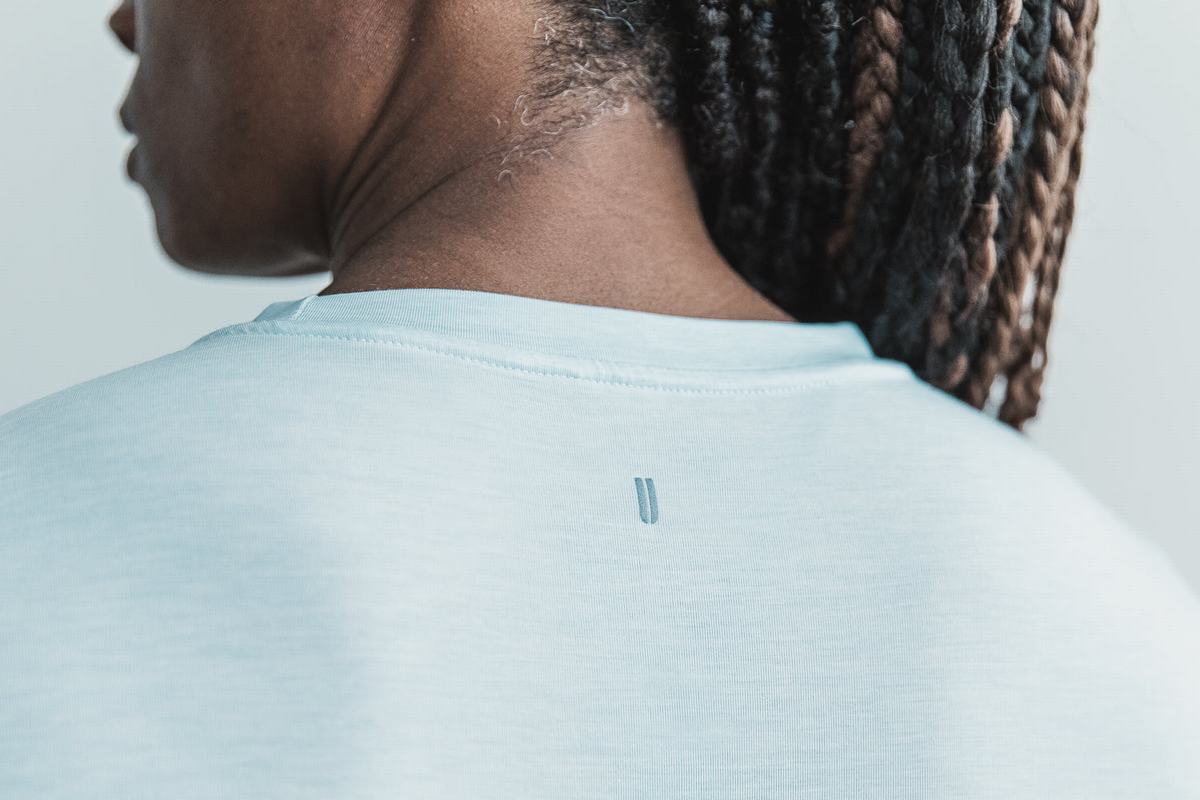 T-Shirt Manche Longue Nobull Femme Bleu | NV8743092