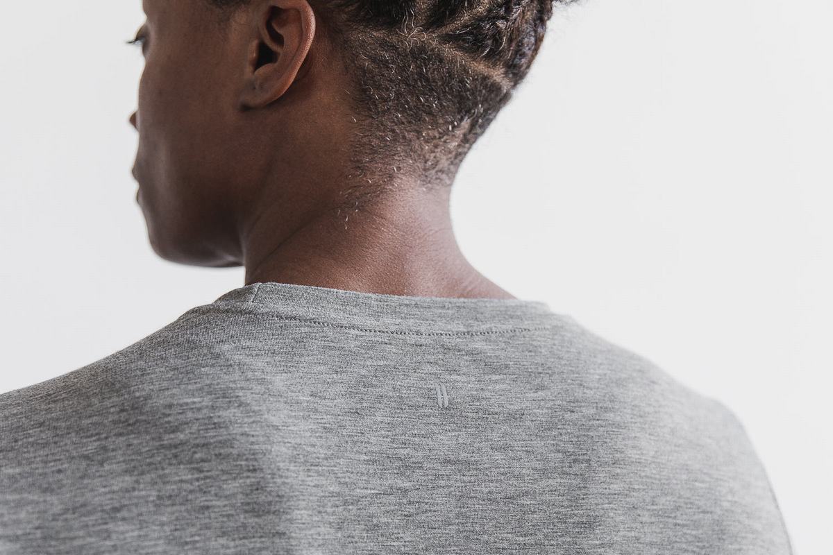 T-Shirt Manche Longue Nobull Femme Grise | NW7102486