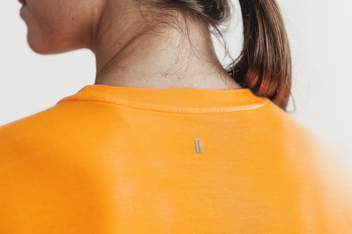 T-Shirt Manche Longue Nobull Femme Orange | JE5746938
